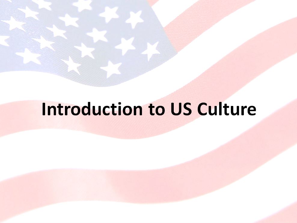 Introduction to US culture