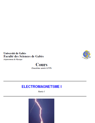 ELECTROMAGNETISME I (Partie 1)